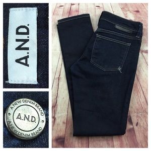 💸A.N.D. A New Denim Mid Rise Ankle Skinny size 24